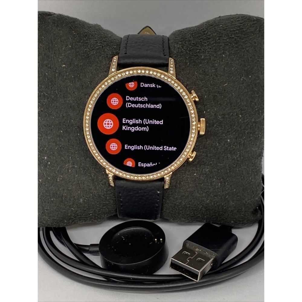 Fossil Gen 4 Authentic Digital Dial Smart Watch Custom Band FTW6011 CR145